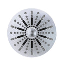 Rain Shower 2-Settings, Soft Self-Cleaning Nozzles, Brass Ball Joint With Stainless Steel Back Plate, ABS Face Plate Load image into Gallery viewer, Rain Shower 2-Settings, Soft Self-Cleaning Nozzles, Brass Ball Joint With Stainless Steel Back Plate, ABS Face Plate