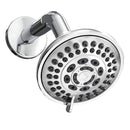 Shower Head 5-Settings, Soft Self-Cleaning Nozzles, Without ABS Shower Arm, ABS Ball Joint Load image into Gallery viewer, Shower Head 5-Settings, Soft Self-Cleaning Nozzles, Without ABS Shower Arm, ABS Ball Joint