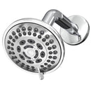 Shower Head 5-Settings, Soft Self-Cleaning Nozzles, Without ABS Shower Arm, ABS Ball Joint Load image into Gallery viewer, Shower Head 5-Settings, Soft Self-Cleaning Nozzles, Without ABS Shower Arm, ABS Ball Joint
