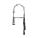 Pull Down Kitchen Faucet with Semi Pro Single Handle in Polished Chrome Load image into Gallery viewer, Pull Down Kitchen Faucet with Semi Pro Single Handle in Polished Chrome