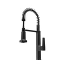 Pull Down Kitchen Faucet with Semi Pro Single Handle in Polished Chrome Load image into Gallery viewer, Pull Down Kitchen Faucet with Semi Pro Single Handle in Polished Chrome