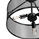 3-lights-matte-black-semi-flush-mount-ceiling-light Load image into Gallery viewer, 3-lights-matte-black-semi-flush-mount-ceiling-light