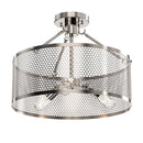 3-lights-matte-black-semi-flush-mount-ceiling-light Load image into Gallery viewer, 3-lights-matte-black-semi-flush-mount-ceiling-light