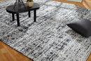 Jardin Hazy Charcoal 6 ft. x 9 ft. Area Rug Load image into Gallery viewer, Jardin Hazy Charcoal 6 ft. x 9 ft. Area Rug