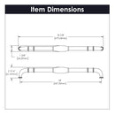Appliance Pull 18 Inch Center to Center - Hickory Hardware Load image into Gallery viewer, Appliance Pull 18 Inch Center to Center - Hickory Hardware