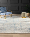 Lumina White/Blue Multi Colored 7 ft. 6 in. x 9 ft. 6 in. Area Rug Load image into Gallery viewer, Lumina White/Blue Multi Colored 7 ft. 6 in. x 9 ft. 6 in. Area Rug
