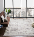 Lucid Grey Multi 5 ft. 3 in. X 7 ft. 6 in. Area Rug Load image into Gallery viewer, Lucid Grey Multi 5 ft. 3 in. X 7 ft. 6 in. Area Rug