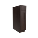 Luxor Espresso 9"W x 34.5"H Base Cabinet Load image into Gallery viewer, Luxor Espresso 9"W x 34.5"H Base Cabinet