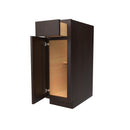 Luxor Espresso - 12"W x 32.5"H | Base Cabinet Load image into Gallery viewer, Luxor Espresso - 12"W x 32.5"H | Base Cabinet