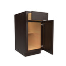 Luxor Espresso - 15"W x 34.5"H | Base Cabinet, Handicap Load image into Gallery viewer, Luxor Espresso - 15"W x 34.5"H | Base Cabinet, Handicap