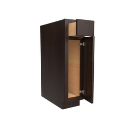 RTA - Luxor Espresso - Single Door Base Cabinet | 9 RTA - Luxor Espresso - Single Door Base Cabinet | 9