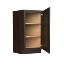 Luxor Espresso - 12"W x 34.5"H x 24"D | Angle Base End Cabinet Load image into Gallery viewer, Luxor Espresso - 12"W x 34.5"H x 24"D | Angle Base End Cabinet