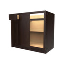 Luxor Espresso - Blind Base Cabinet | 36" W x 34.5"H x 24"D Load image into Gallery viewer, Luxor Espresso - Blind Base Cabinet | 36" W x 34.5"H x 24"D