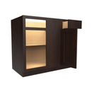 Luxor Espresso - Blind Base Cabinet | 39" W x 34.5"H x 24"D Load image into Gallery viewer, Luxor Espresso - Blind Base Cabinet | 39" W x 34.5"H x 24"D