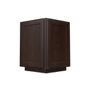 Luxor Espresso - Base End Cabinet | 24"W x 34.5"H x 24"D Load image into Gallery viewer, Luxor Espresso - Base End Cabinet | 24"W x 34.5"H x 24"D