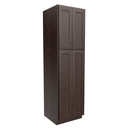 Luxor Espresso - Double Door Utility Cabinet | 24"W x 84"H x 24"D Load image into Gallery viewer, Luxor Espresso - Double Door Utility Cabinet | 24"W x 84"H x 24"D
