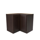 Luxor Espresso - Lazy Suzan Corner Base Cabinet | 33"W x 34.5"H x 24"D Load image into Gallery viewer, Luxor Espresso - Lazy Suzan Corner Base Cabinet | 33"W x 34.5"H x 24"D