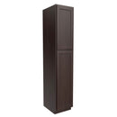 Luxor Espresso - Utility Cabinet | 18"W x 90"H x 24"D Load image into Gallery viewer, Luxor Espresso - Utility Cabinet | 18"W x 90"H x 24"D
