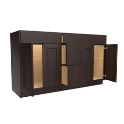 Luxor Espresso - Drawer Vanity Cabinet | 60 Luxor Espresso - Drawer Vanity Cabinet | 60