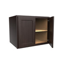 Luxor Espresso - 24" Deep Wall Cabinet | 30"W x 24"H x 24"D Load image into Gallery viewer, Luxor Espresso - 24" Deep Wall Cabinet | 30"W x 24"H x 24"D