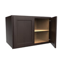 Luxor Espresso - 24" Deep Wall Cabinet | 36"W x 24"H x 24"D Load image into Gallery viewer, Luxor Espresso - 24" Deep Wall Cabinet | 36"W x 24"H x 24"D