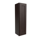 Single Door Wall Cabinet | 12"W x 42"H x 12"D | RTA Luxor Espresso Load image into Gallery viewer, Single Door Wall Cabinet | 12"W x 42"H x 12"D | RTA Luxor Espresso