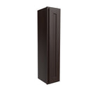 Luxor Espresso - Single Door Wall Cabinet | 9"W x 42"H x 12"D Load image into Gallery viewer, Luxor Espresso - Single Door Wall Cabinet | 9"W x 42"H x 12"D