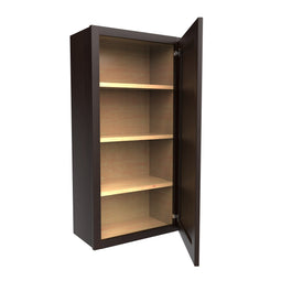 Luxor Espresso - Single Door Wall Cabinet | 21 Luxor Espresso - Single Door Wall Cabinet | 21