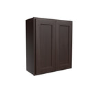 30 inch Wall Cabinet | 27"W x 30"H x 12"D | RTA Luxor Espresso Load image into Gallery viewer, 30 inch Wall Cabinet | 27"W x 30"H x 12"D | RTA Luxor Espresso