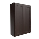 42 inch Wall Cabinet | 30"W x 42"H x 12"D | RTA Luxor Espresso Load image into Gallery viewer, 42 inch Wall Cabinet | 30"W x 42"H x 12"D | RTA Luxor Espresso