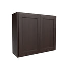 2 Door Wall Cabinet | 36"W x 30"H x 12"D | RTA Luxor Espresso Load image into Gallery viewer, 2 Door Wall Cabinet | 36"W x 30"H x 12"D | RTA Luxor Espresso