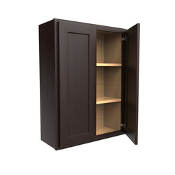 Luxor Espresso - Double Door Wall Cabinet | 27 Luxor Espresso - Double Door Wall Cabinet | 27