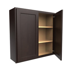 Luxor Espresso - Double Door Wall Cabinet | 36 Luxor Espresso - Double Door Wall Cabinet | 36