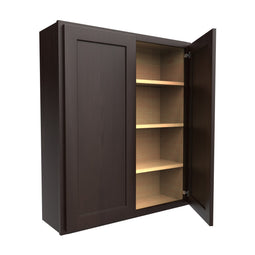 Luxor Espresso - Double Door Wall Cabinet | 36 Luxor Espresso - Double Door Wall Cabinet | 36