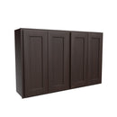 Luxor Espresso - Double Door Wall Cabinet | 48"W x 30"H x 12"D Load image into Gallery viewer, Luxor Espresso - Double Door Wall Cabinet | 48"W x 30"H x 12"D