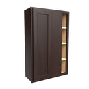 Luxor Espresso - Blind Wall Cabinet | 27"W x 42"H x 12"D Load image into Gallery viewer, Luxor Espresso - Blind Wall Cabinet | 27"W x 42"H x 12"D