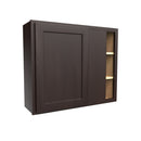 Luxor Espresso - Blind Wall Cabinet | 36"W x 30"H x 12"D Load image into Gallery viewer, Luxor Espresso - Blind Wall Cabinet | 36"W x 30"H x 12"D