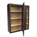 Luxor Espresso - Blind Wall Cabinet | 36"W x 42"H x 12"D Load image into Gallery viewer, Luxor Espresso - Blind Wall Cabinet | 36"W x 42"H x 12"D
