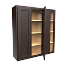 Blind Wall Cabinet | 39"W x 42"H x 12"D | RTA Luxor Espresso Load image into Gallery viewer, Blind Wall Cabinet | 39"W x 42"H x 12"D | RTA Luxor Espresso