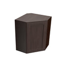 Corner Wall Cabinet | 24"W x 30"H x 12"D | RTA Luxor Espresso Load image into Gallery viewer, Corner Wall Cabinet | 24"W x 30"H x 12"D | RTA Luxor Espresso