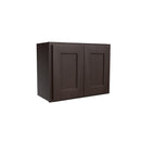 Luxor Espresso - Double Door Wall Cabinet | 24"W x 18"H x 12"D Load image into Gallery viewer, Luxor Espresso - Double Door Wall Cabinet | 24"W x 18"H x 12"D