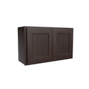 18 inch Wall Cabinet | 30"W x 18"H x 12"D | RTA Luxor Espresso Load image into Gallery viewer, 18 inch Wall Cabinet | 30"W x 18"H x 12"D | RTA Luxor Espresso