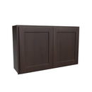 Luxor Espresso - Double Door Wall Cabinet | 39"W x 24"H x 12"D Load image into Gallery viewer, Luxor Espresso - Double Door Wall Cabinet | 39"W x 24"H x 12"D