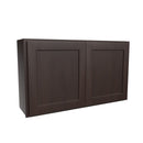 Luxor Espresso - Double Door Wall Cabinet | 42"W x 24"H x 12"D Load image into Gallery viewer, Luxor Espresso - Double Door Wall Cabinet | 42"W x 24"H x 12"D