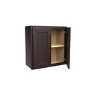 Luxor Espresso - Double Door Wall Cabinet | 24"W x 24"H x 12"D Load image into Gallery viewer, Luxor Espresso - Double Door Wall Cabinet | 24"W x 24"H x 12"D