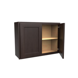 Luxor Espresso - Double Door Wall Cabinet | 33 Luxor Espresso - Double Door Wall Cabinet | 33