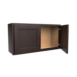 Luxor Espresso - Double Door Wall Cabinet | 36 Luxor Espresso - Double Door Wall Cabinet | 36