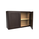 2 Door Wall Cabinet | 36"W x 24"H x 12"D | RTA Luxor Espresso Load image into Gallery viewer, 2 Door Wall Cabinet | 36"W x 24"H x 12"D | RTA Luxor Espresso