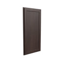 Luxor Espresso - Single Door Wall End Cabinet | 12"W x 36"H x 12"D Load image into Gallery viewer, Luxor Espresso - Single Door Wall End Cabinet | 12"W x 36"H x 12"D