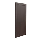 Luxor Espresso - Single Door Wall End Cabinet | 12"W x 42"H x 12"D Load image into Gallery viewer, Luxor Espresso - Single Door Wall End Cabinet | 12"W x 42"H x 12"D